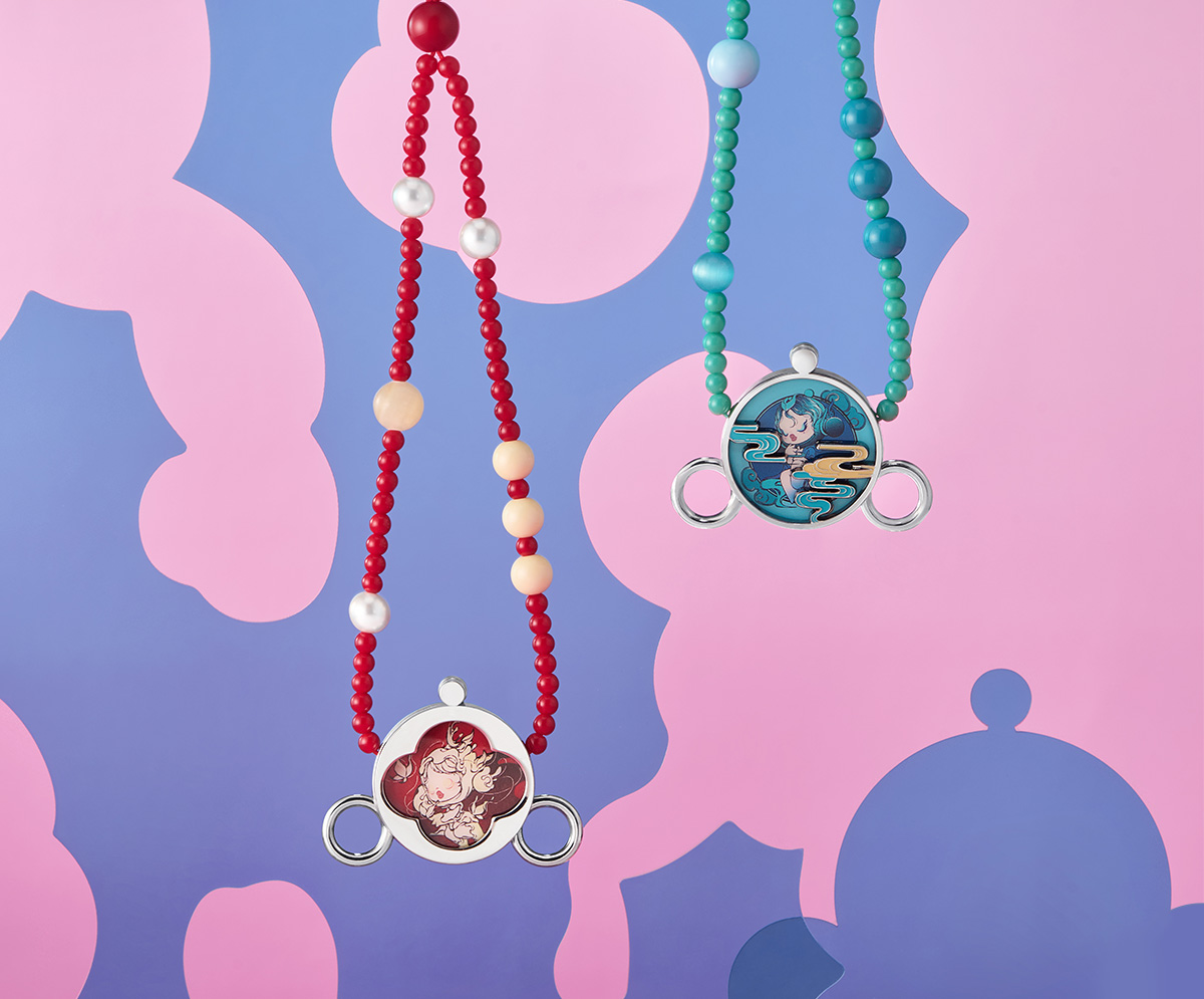 【新品】OHGA PANDA CHARM 新品】OHGA PANDA CHARM Sparkling Cute Panda Charm