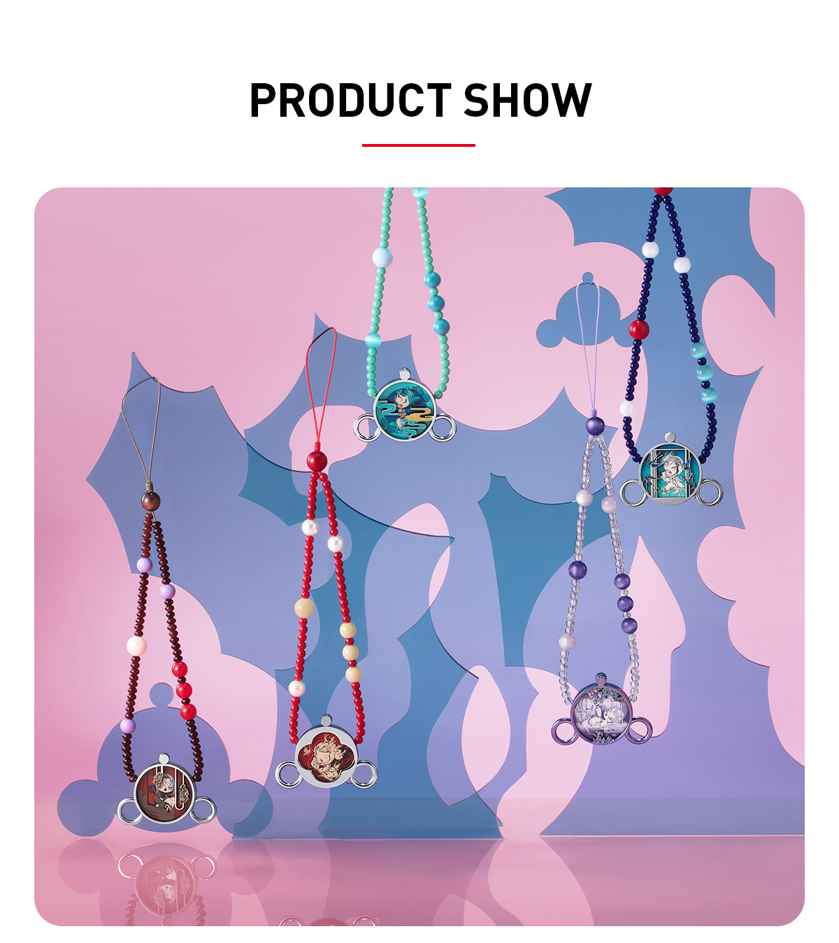 ストラップ SKULLPANDA The Mirage Series Phone Chain SKULLPANDA The Mirage Series Phone Chain - POP MART (United
