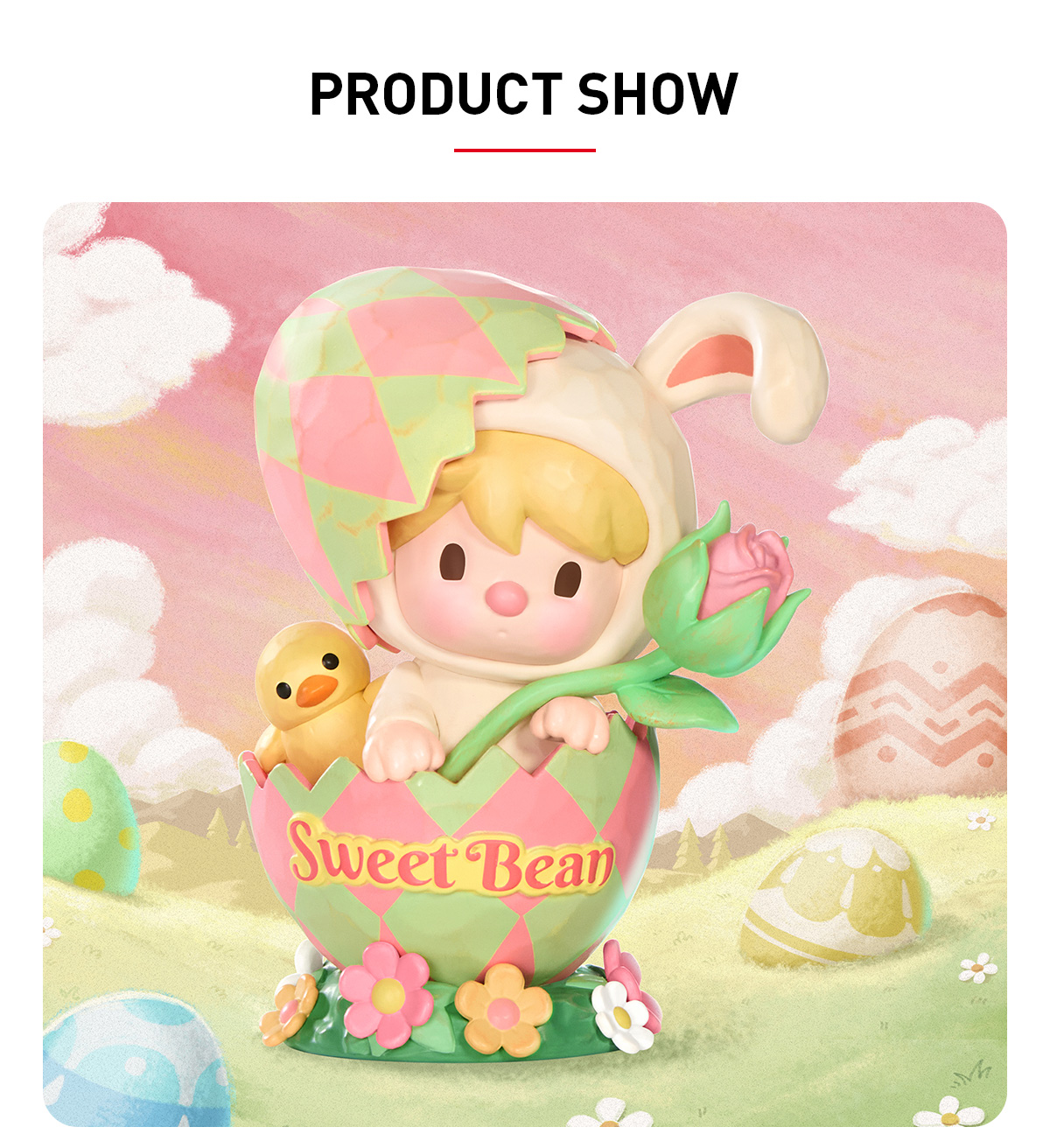 その他 POPMART Sweet Bean  BABY Sweet Bean Bear Baby Big Figure | Sideshow Collectibles