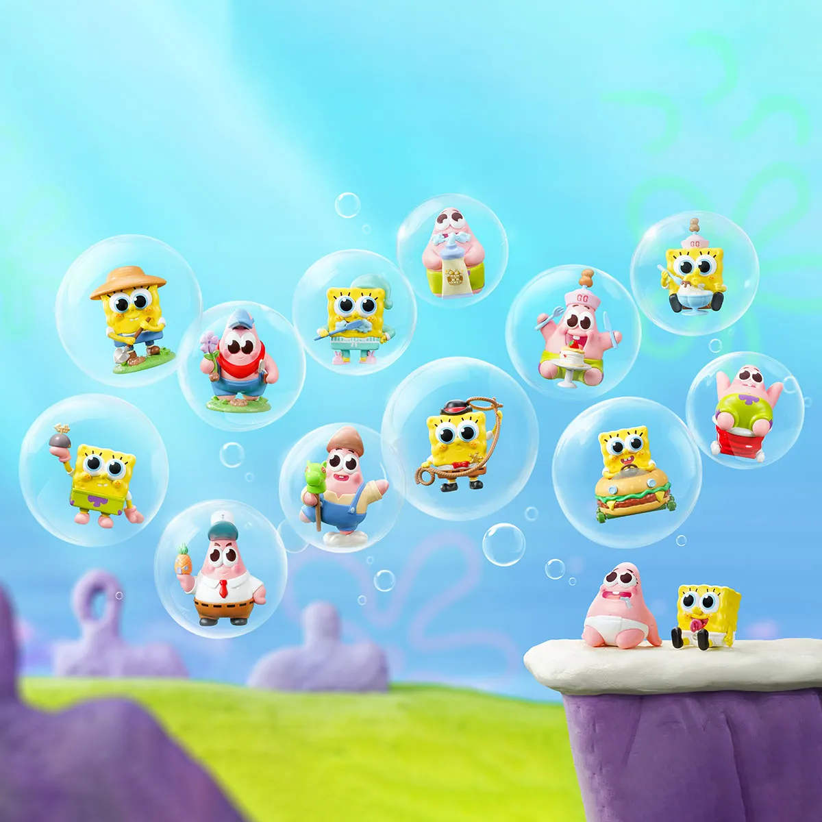 SpongeBob Best Friends Series Figures - POP MART (Belgium)