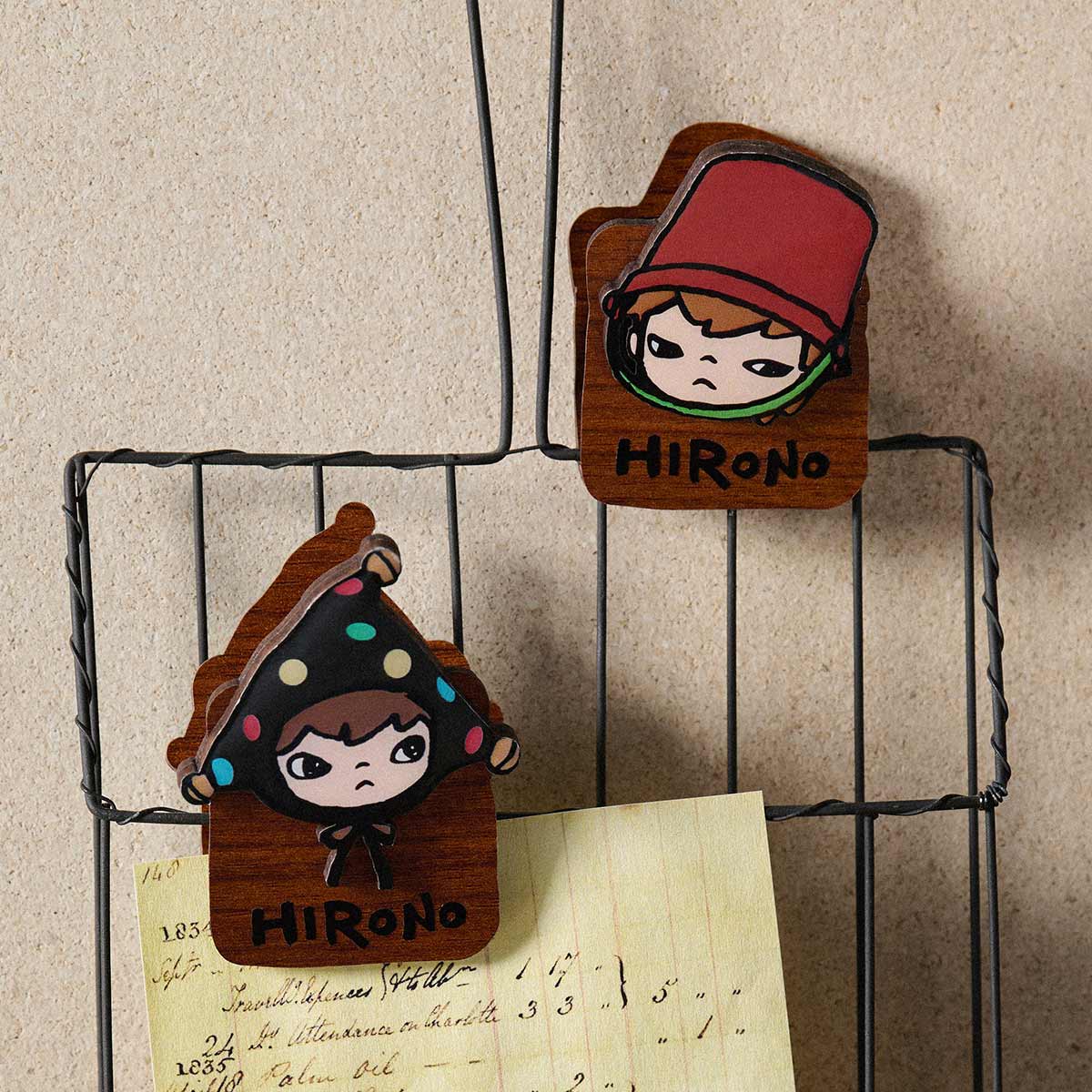 hiro様のピン Hirono Echo Series - Fridge Magnet Clip Blind Box - POP MART (Japan)