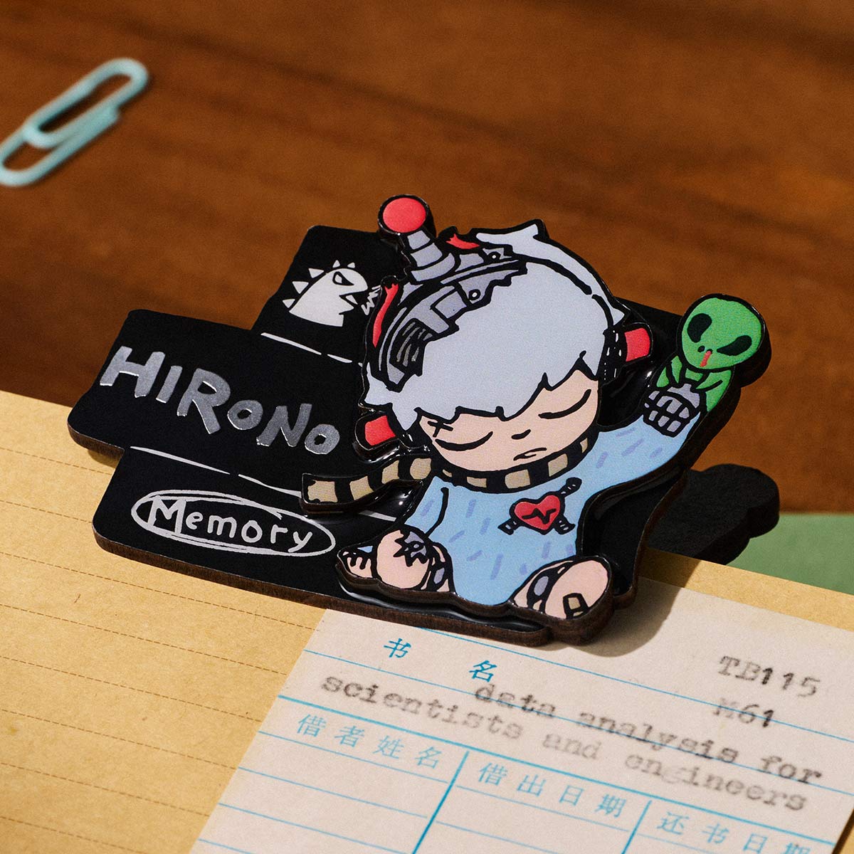 POP MART HIRONO Echo シリーズ マグネットクリップ Hirono Echo Series - Fridge Magnet Clip Blind Box - POP MART
