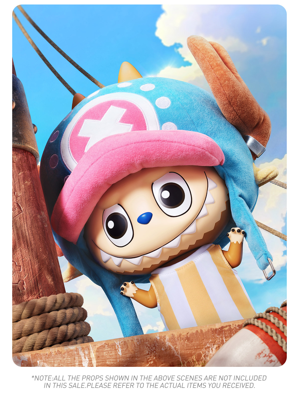 POP MARTチョッパー1000% MEGA LABUBU one piece MEGA LABUBU 1000% TONY TONY CHOPPER - POP MART (United States)