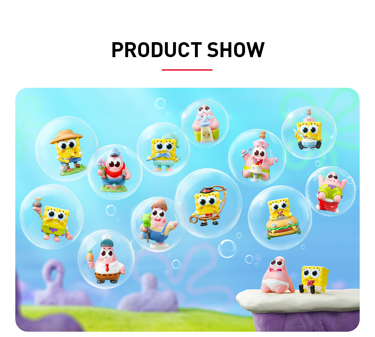 SpongeBob Best Friends Series Figures - POP MART (Japan)