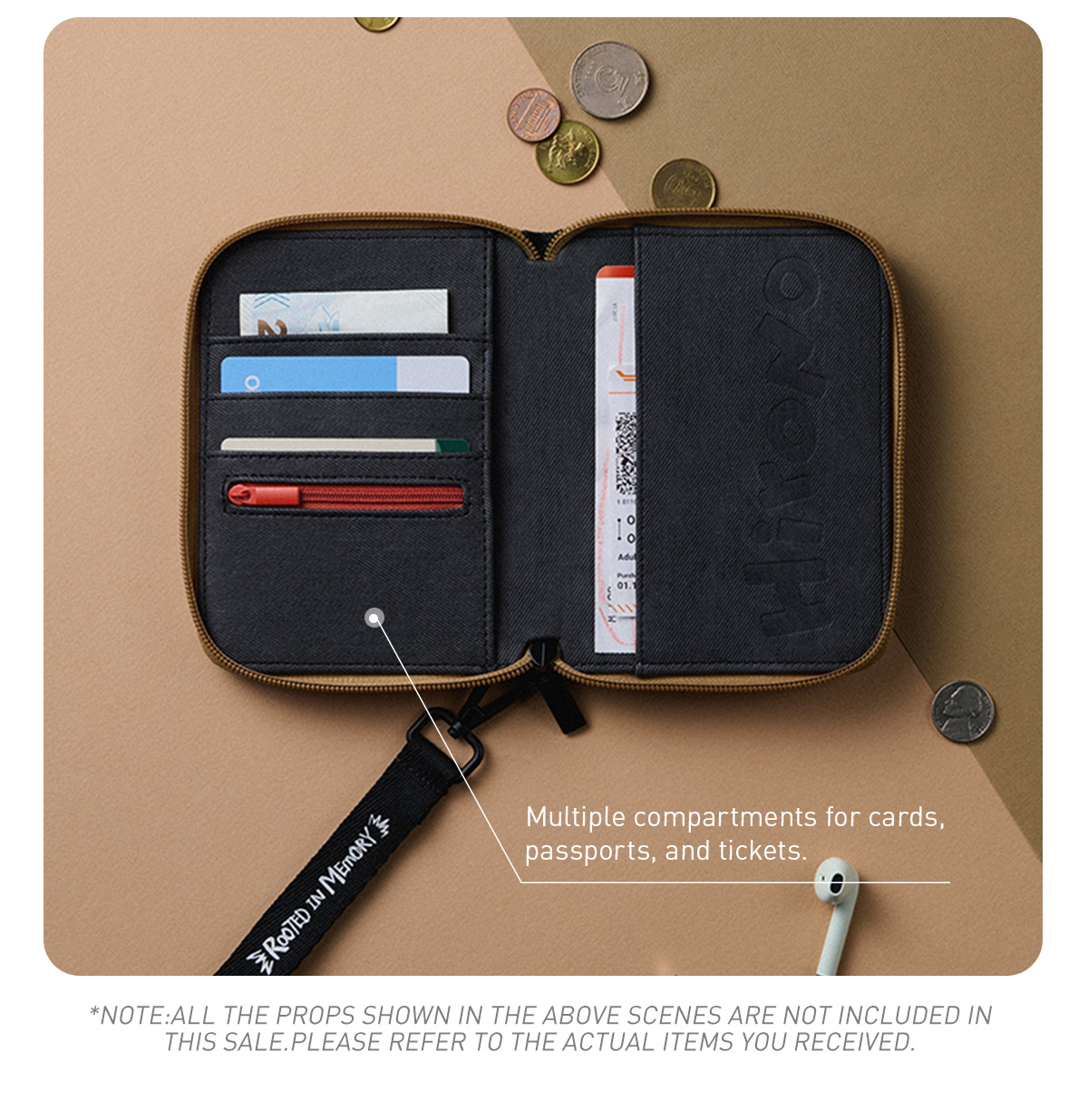 Hirono Echo Series - Passport Bag - POP MART (Japan)