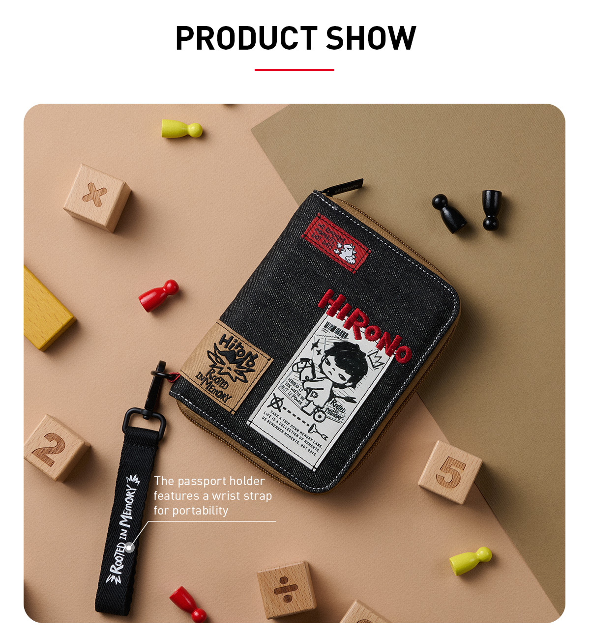 Hirono Echo Series - Passport Bag - POP MART (Spain)