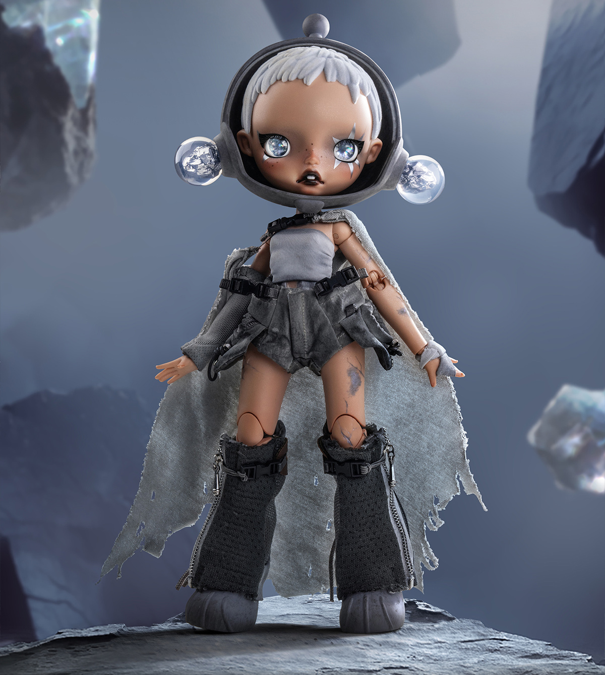 【最終値下】SKULLPANDA × HAMCUS 1/6 アクションフィギュア Amazon.com: POP MART SKULLPANDA × HAMCUS 1/6 Action Figure