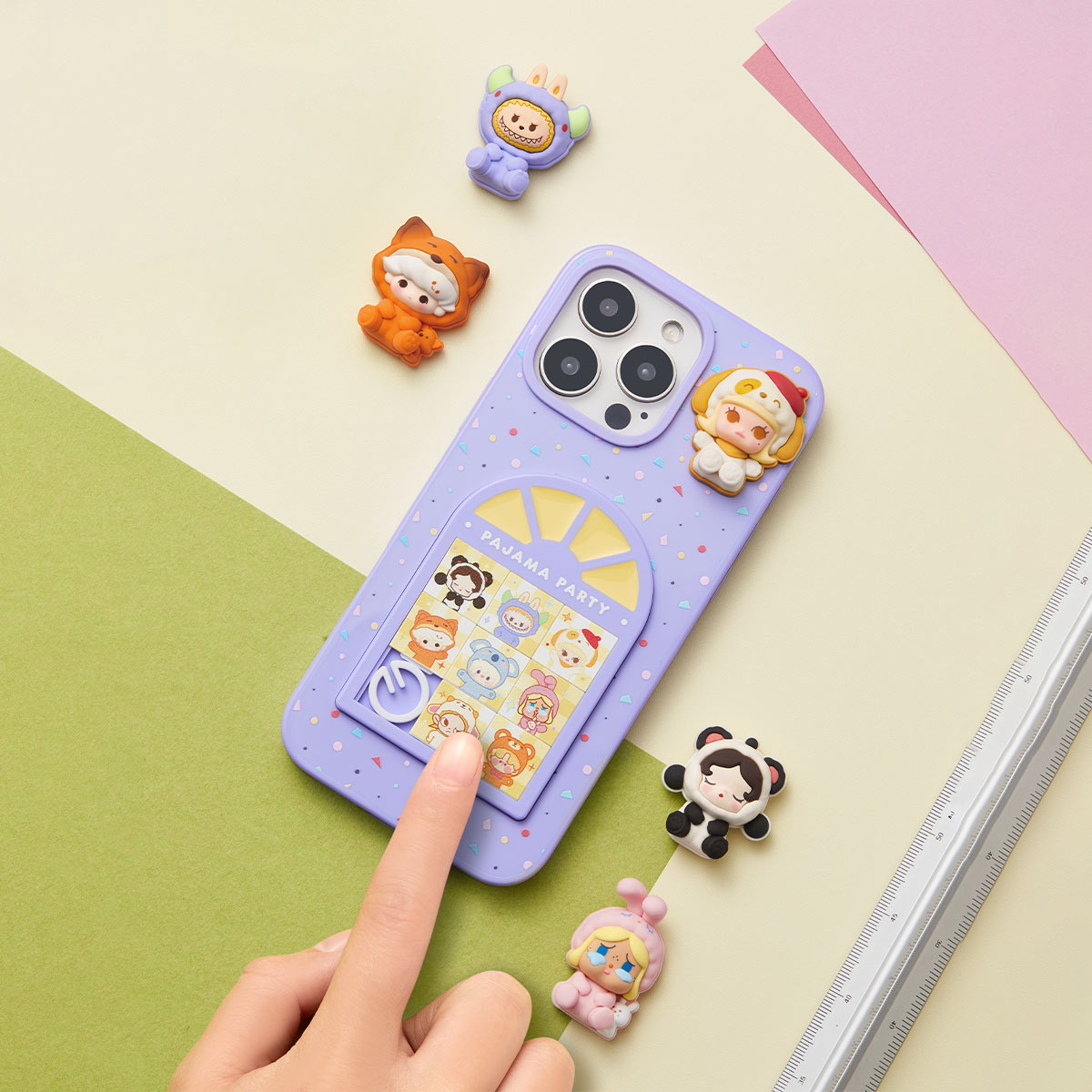 POP BEAN Pajama Party Series-Decoration Charm Set - POP MART