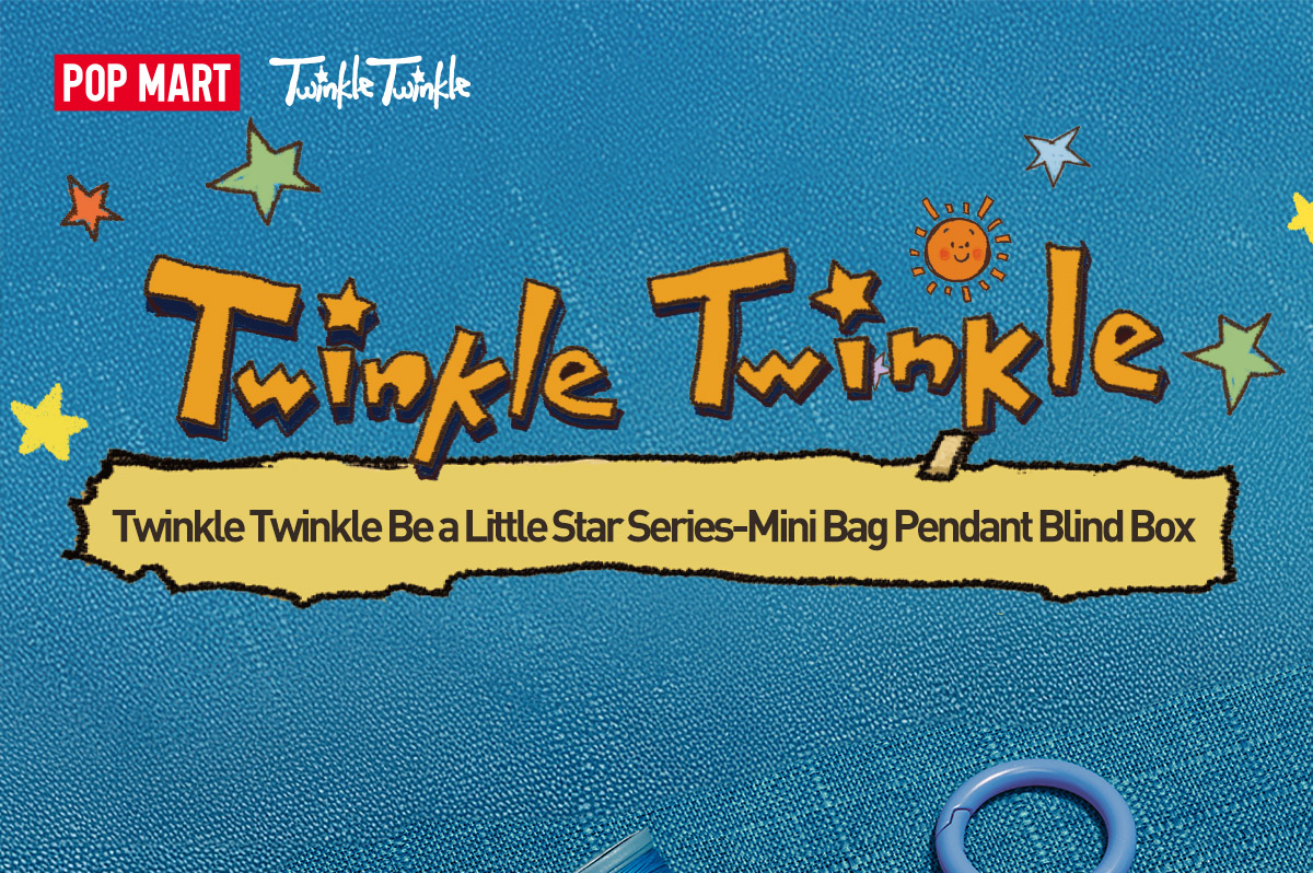 Twinkle Twinkle Be a Little Star Series-Mini Bag Pendant