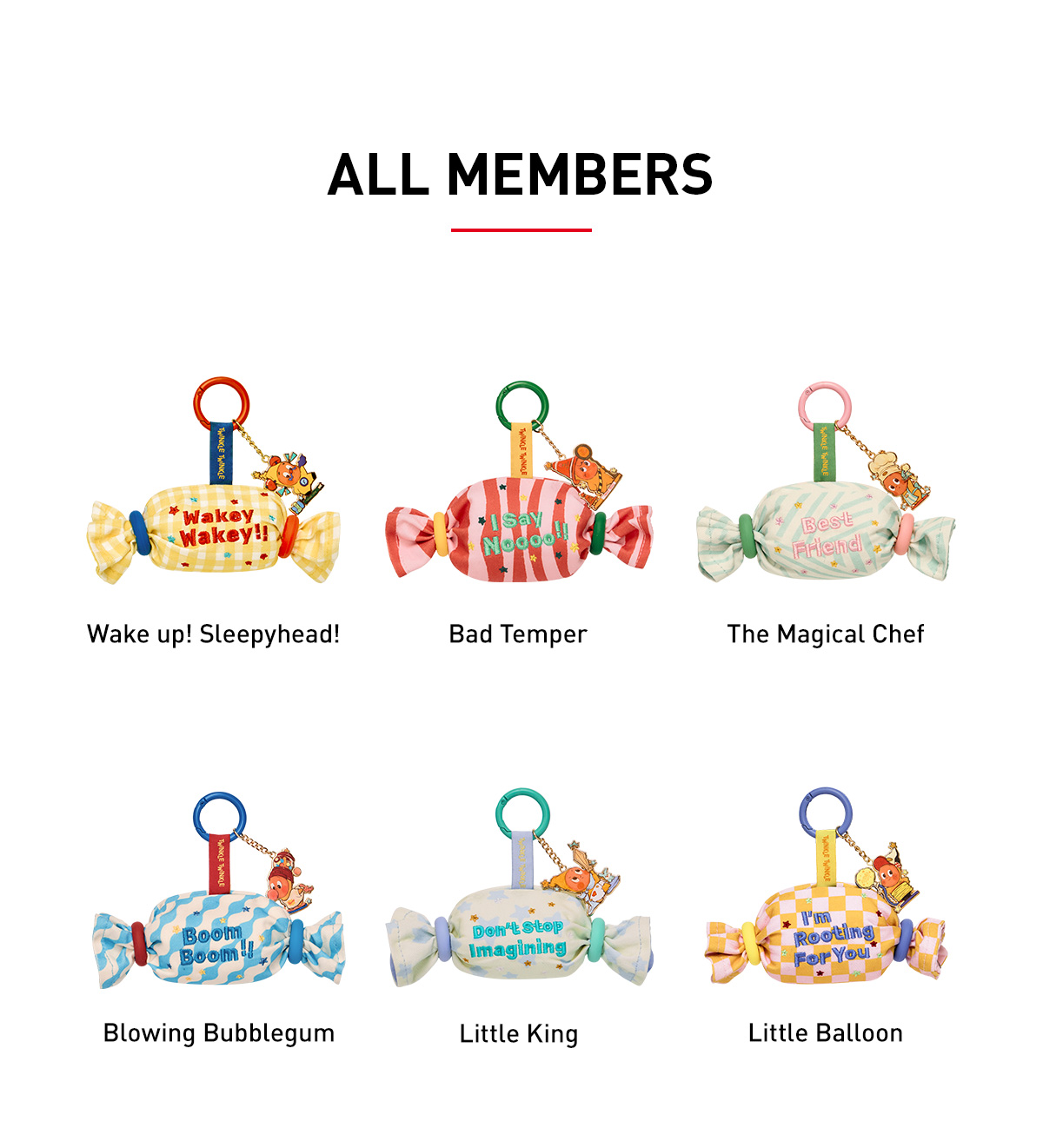 Twinkle Twinkle Be a Little Star Series-Mini Bag Pendant Blind Box