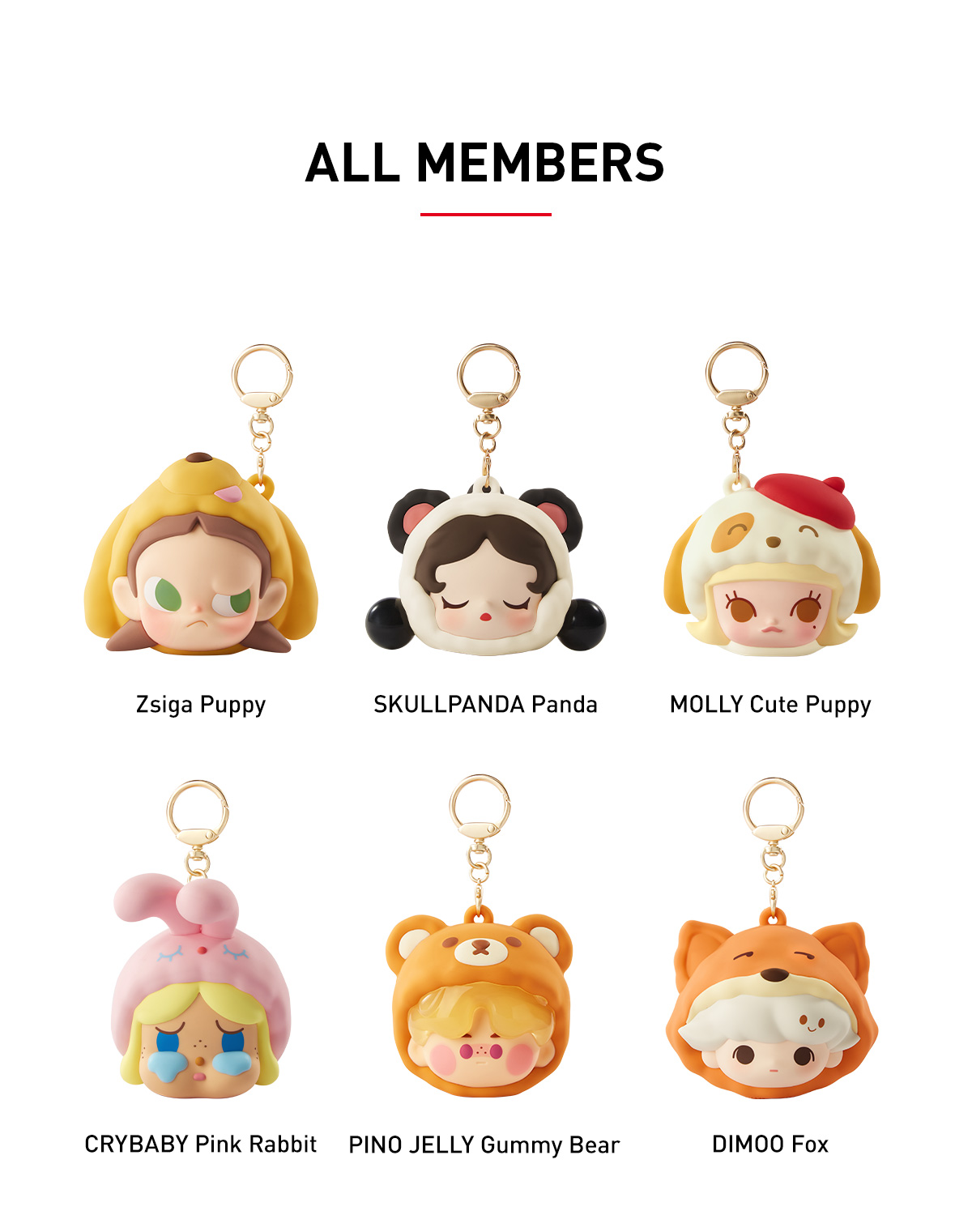 POP BEAN Pajama Party earphone bag - POP MART (Japan)