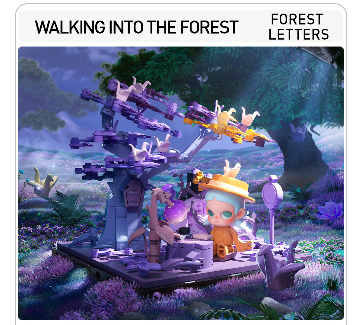 Zsiga Walking Into The Forest Series Blocks - POP MART (Japan)