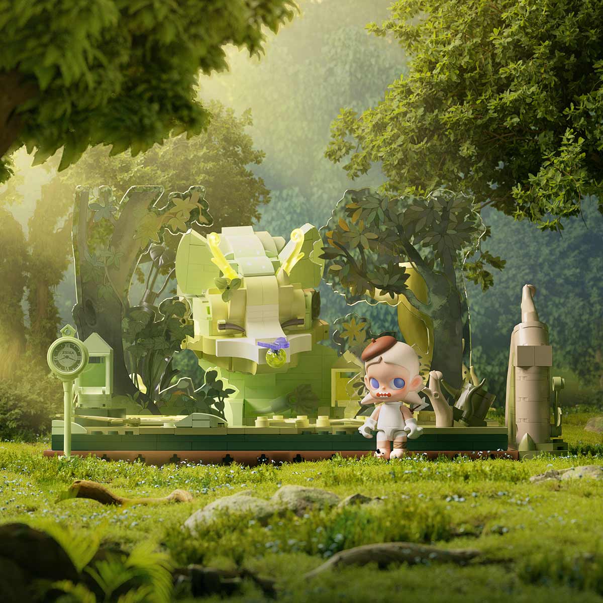 １０枚セット　Unstable 森/Forest B エクストラパック 第10弾 オール☆ゼクスターズ ｜ Z/X
