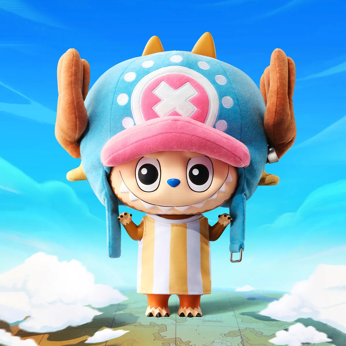 MEGA LABUBU 400% TONY TONY CHOPPER - POP MART (Czech Republic)