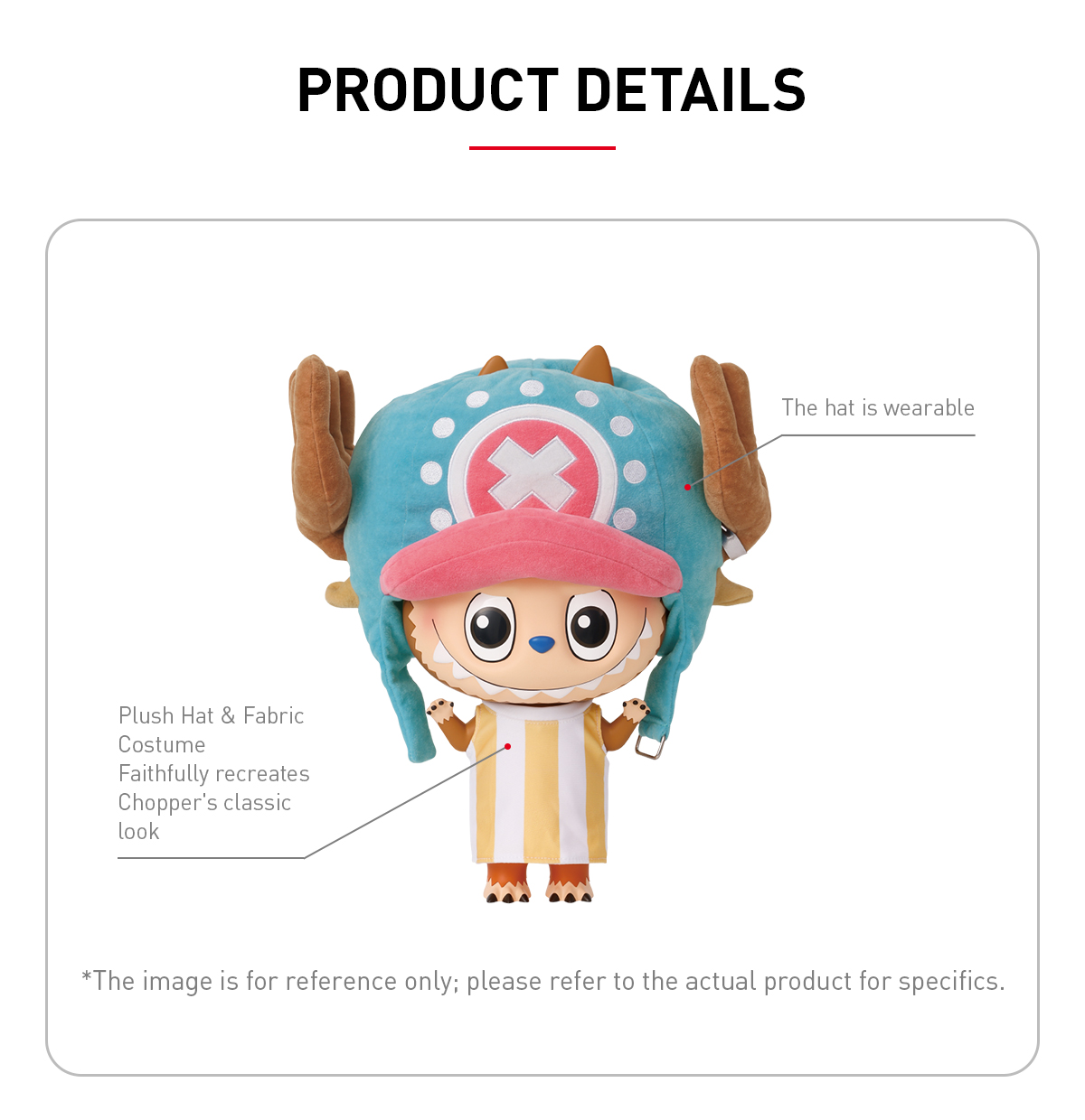 POPMART LABUBUチョッパー400% MEGA LABUBU 400% TONY TONY CHOPPER - POP MART (Japan)