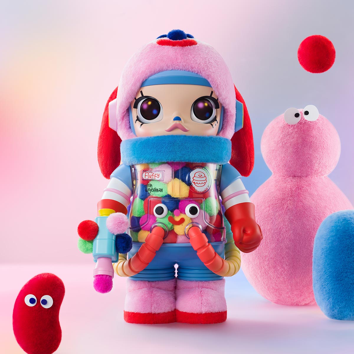 MEGA SPACE MOLLY 400% Jon Burgerman 正規品 MEGA SPACE MOLLY 400% Jon Burgerman - POP MART (Japan)