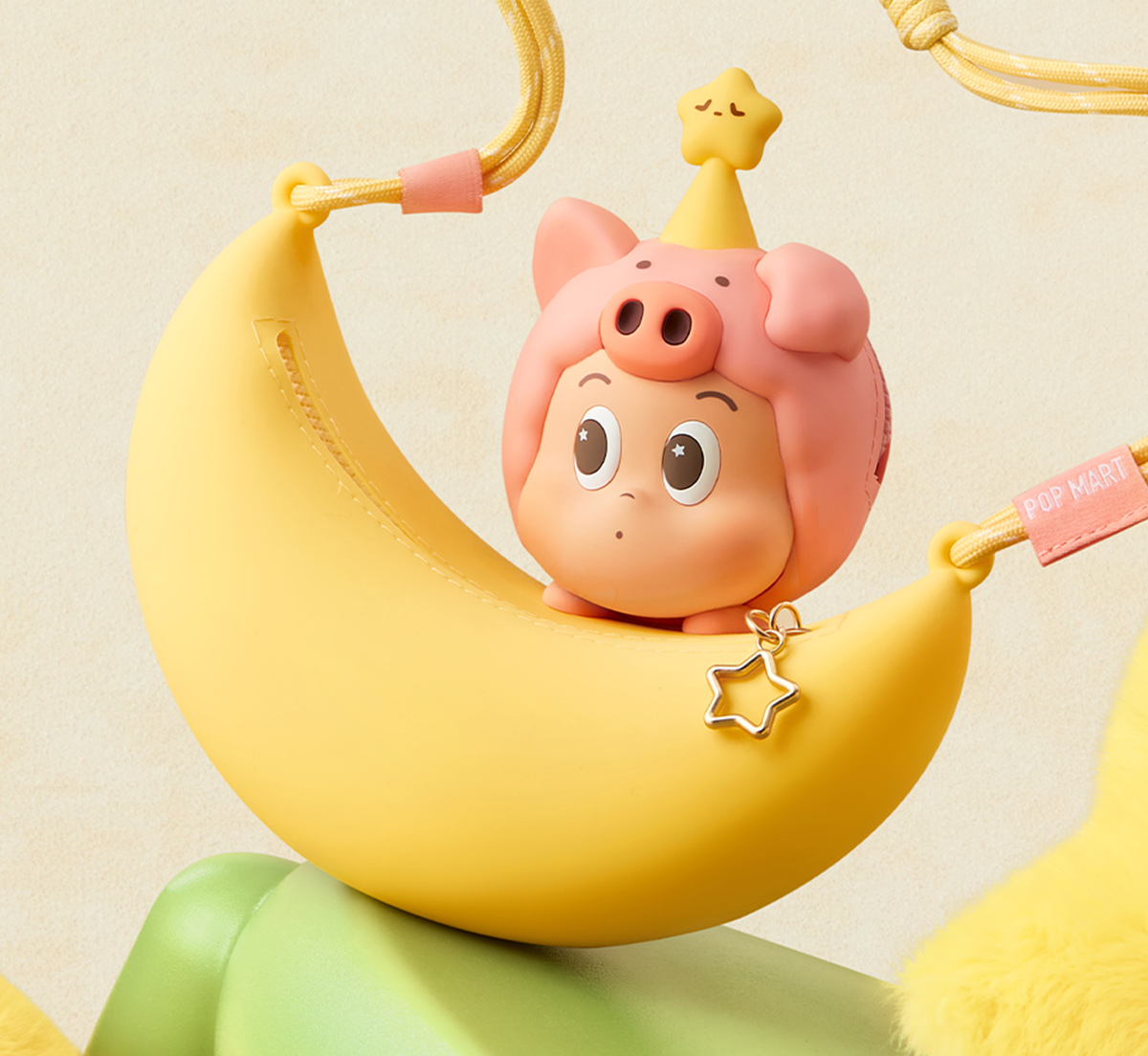POP BEAN Pajama Party Twinkle silicone crossbody bag - POP
