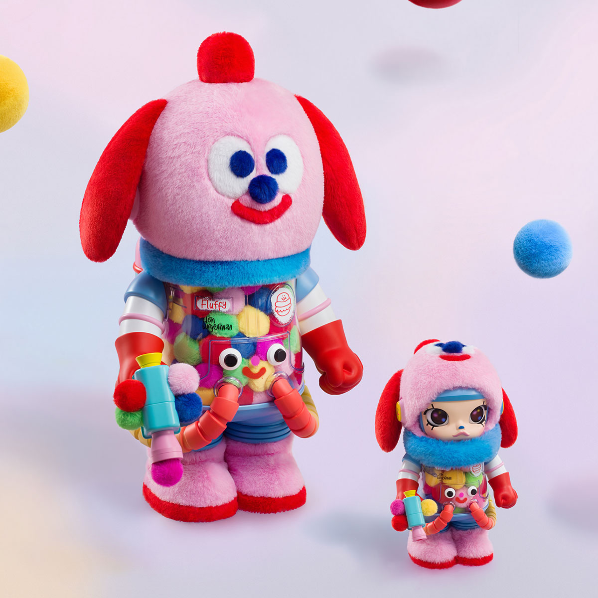 MEGA SPACE MOLLY 400% Jon Burgerman - POP MART (Spain)