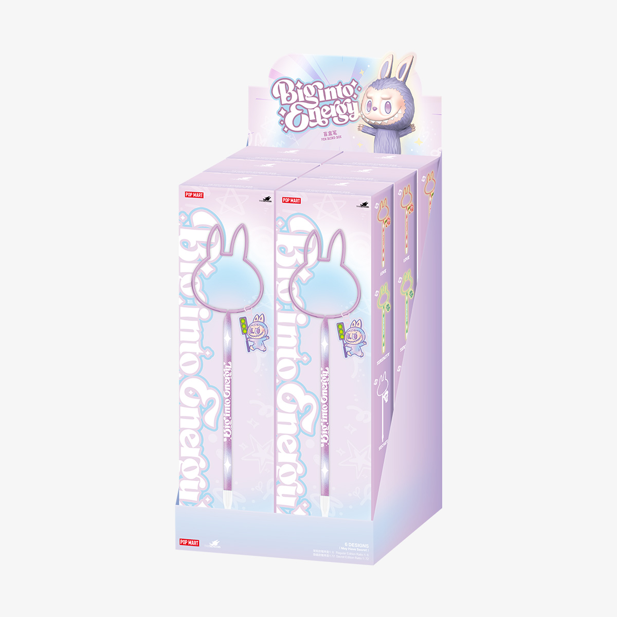 その他 POP MART Big into Energy Series Pen Pop Mart Labubu The Monsters Big into Energy Series ID