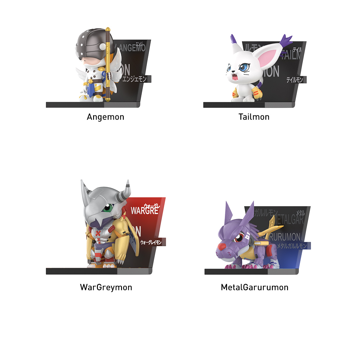 Digimon Adventure Fridge Magnet Series Figures - POP MART (Japan)