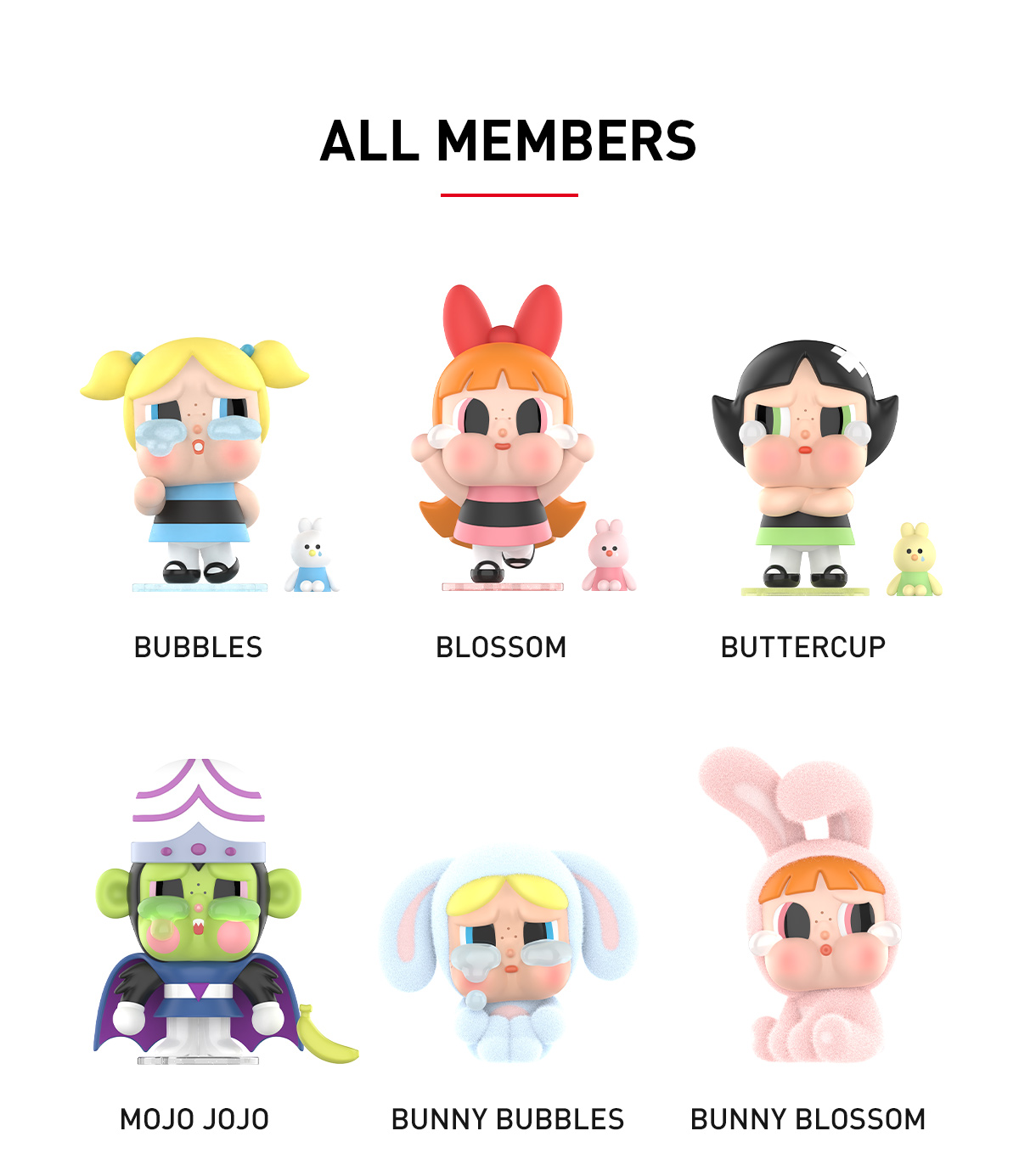 CRYBABY × Powerpuff Girls Series Figures - POP MART (Macao, China)