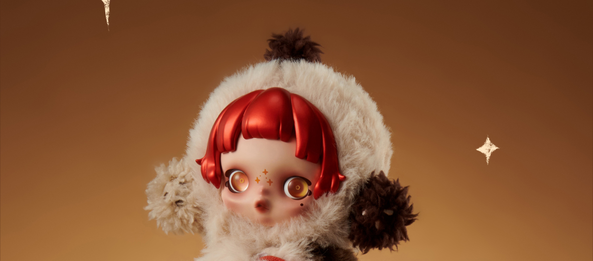 POP NOW:SKULLPANDA Winter Symphony Series Plush - POP MART