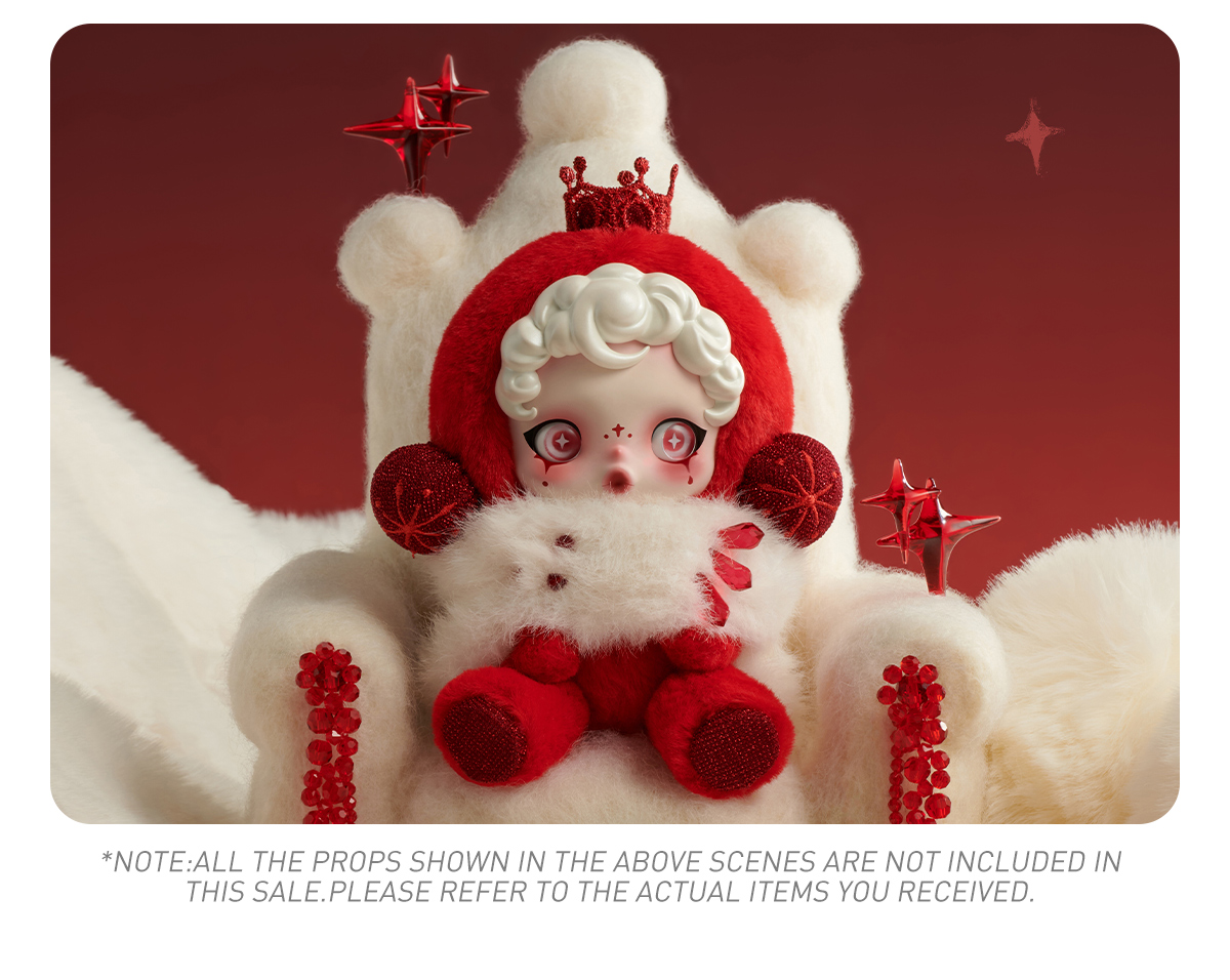 POP NOW:SKULLPANDA Winter Symphony Series Plush - POP MART (Japan)