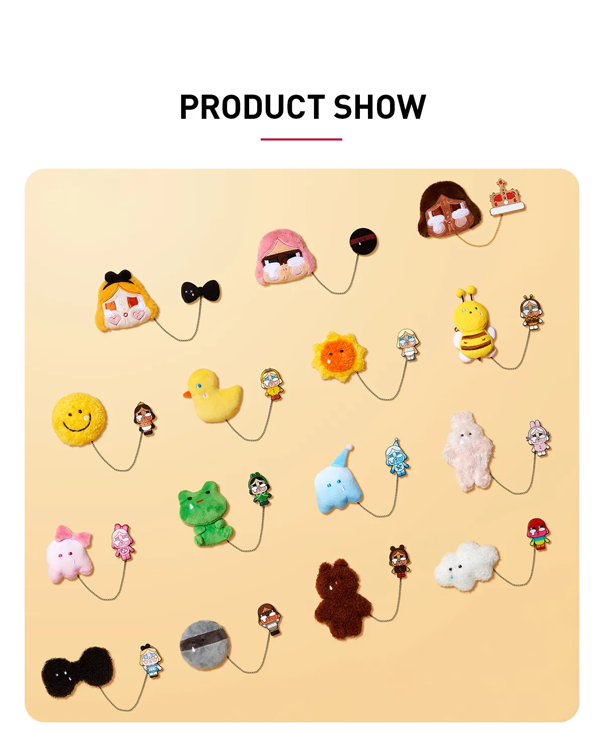 CRYBABY Crying Again Series-Plush Badge Blind Box - POP MART 