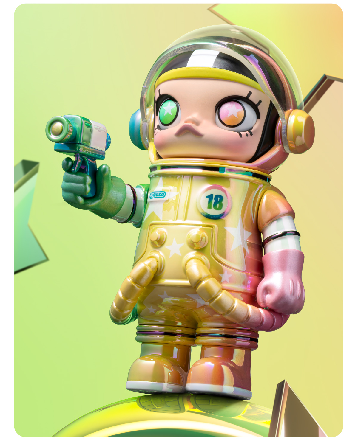POP NOW:MEGA SPACE MOLLY 100% Series 3 - POP MART (Malaysia)