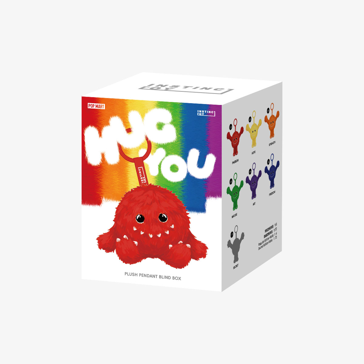 INSTINCTOY HUG YOU SERIES-Plush Pendant Blind Box - POP MART (Italy)