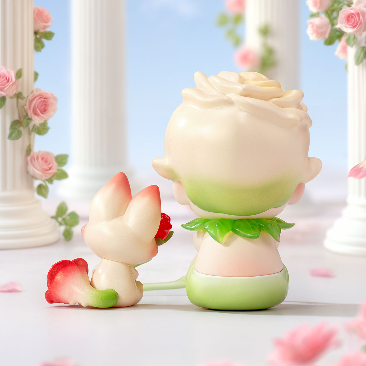 POP MART dimoo Jasper Rose フィギュア DIMOO Whisper of the Rose Figure - POP MART (Singapore)