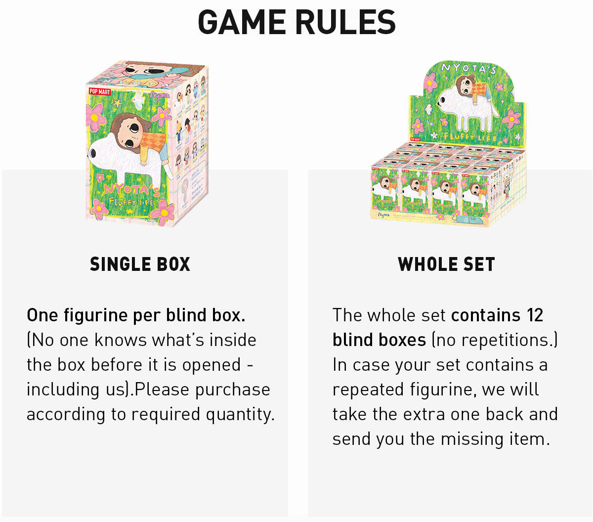 Nyota's Fluffy Life Series Figures - POP MART (Germany)