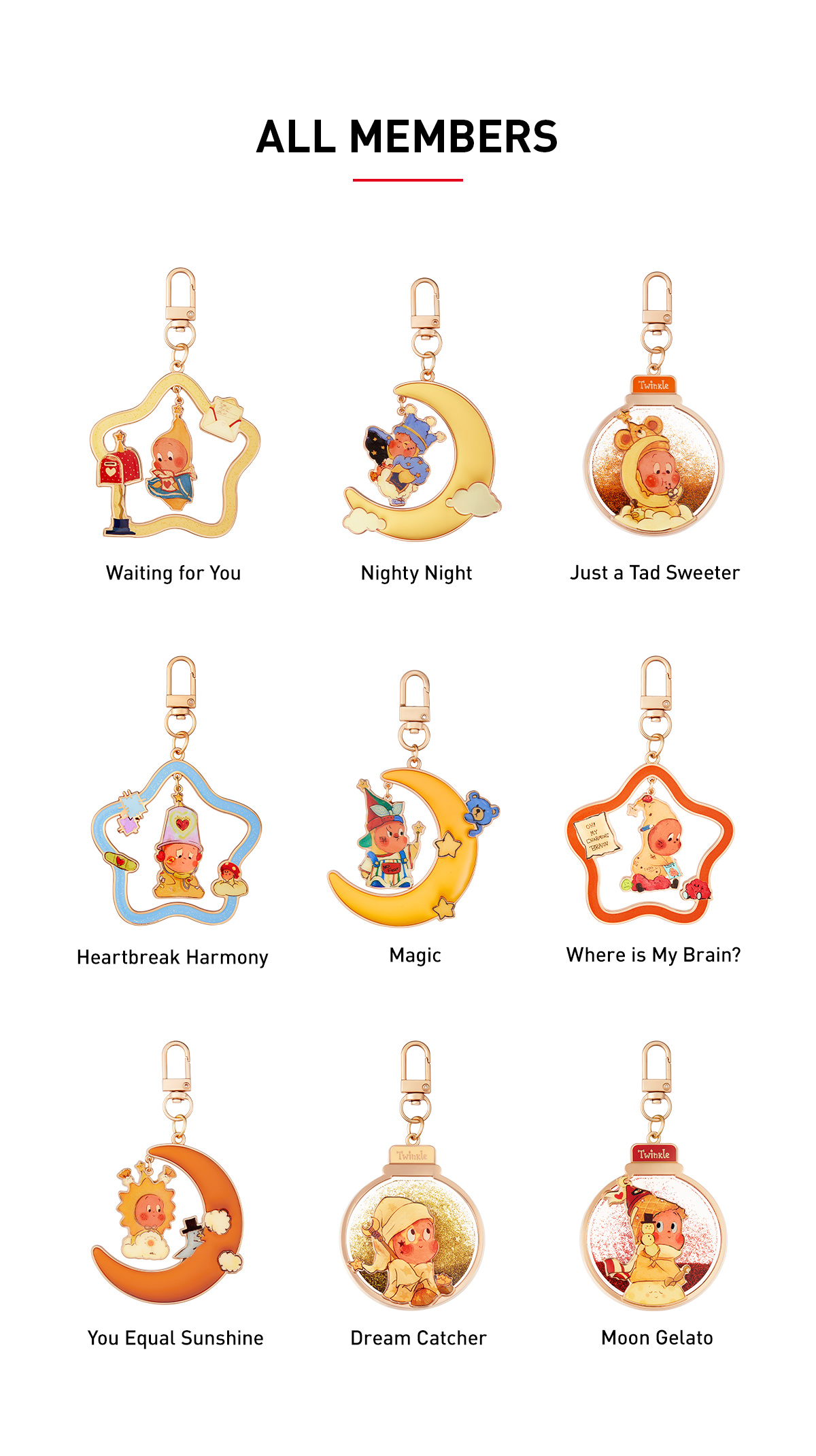 We are Twinkle Twinkle Series-Pendant Blind Box - POP MART (Japan)