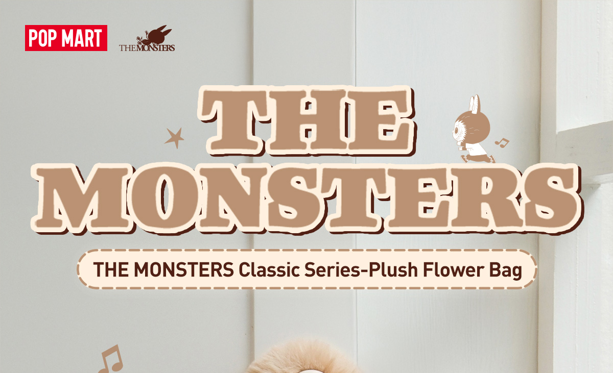 ぬいぐるみ THE MONSTERS Classic Series-PlushFlower THE MONSTERS Classic Series-Plush Flower Bag - POP MART