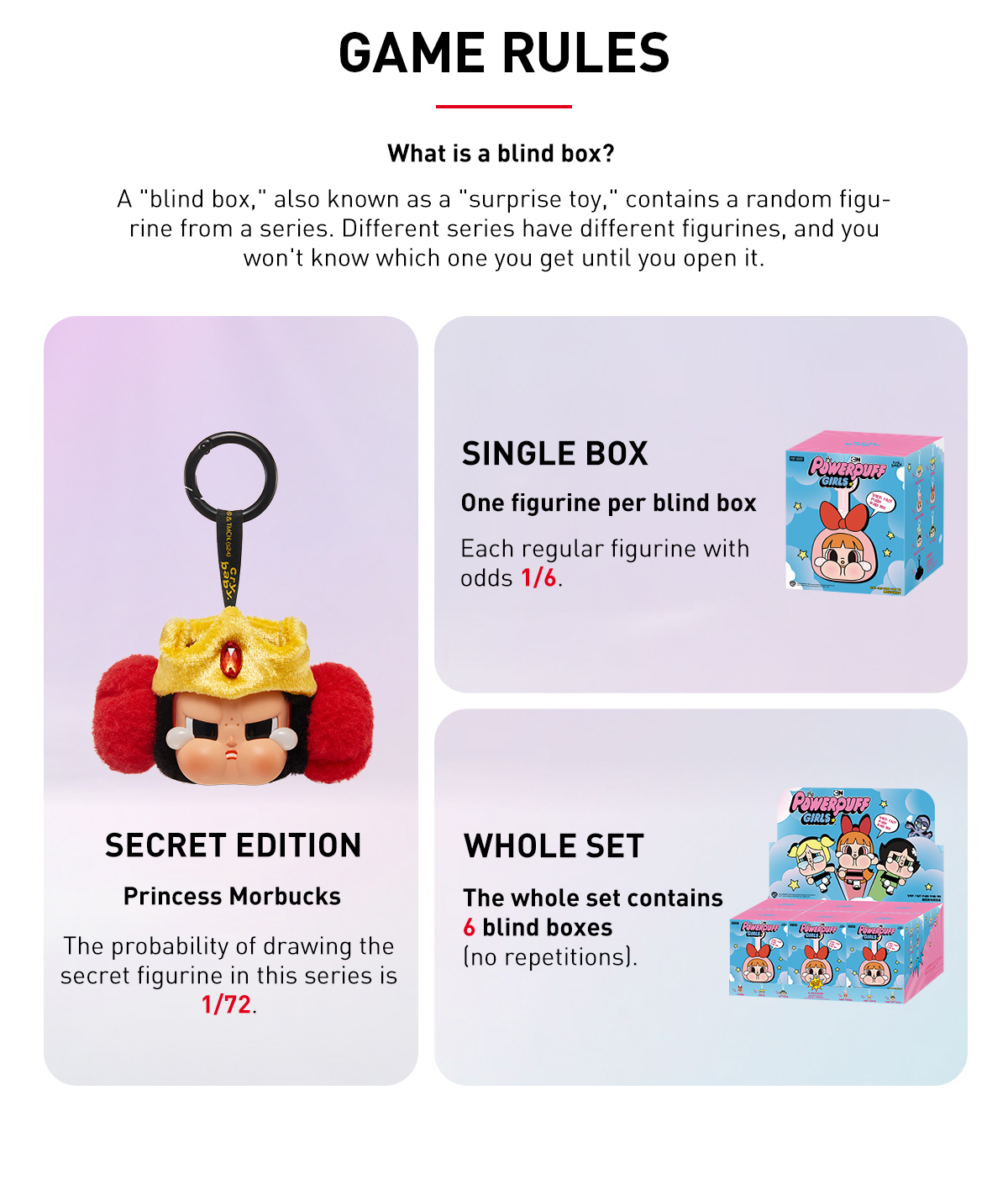 POP NOW:CRYBABY × Powerpuff Girls Series-Vinyl Face Plush Blind