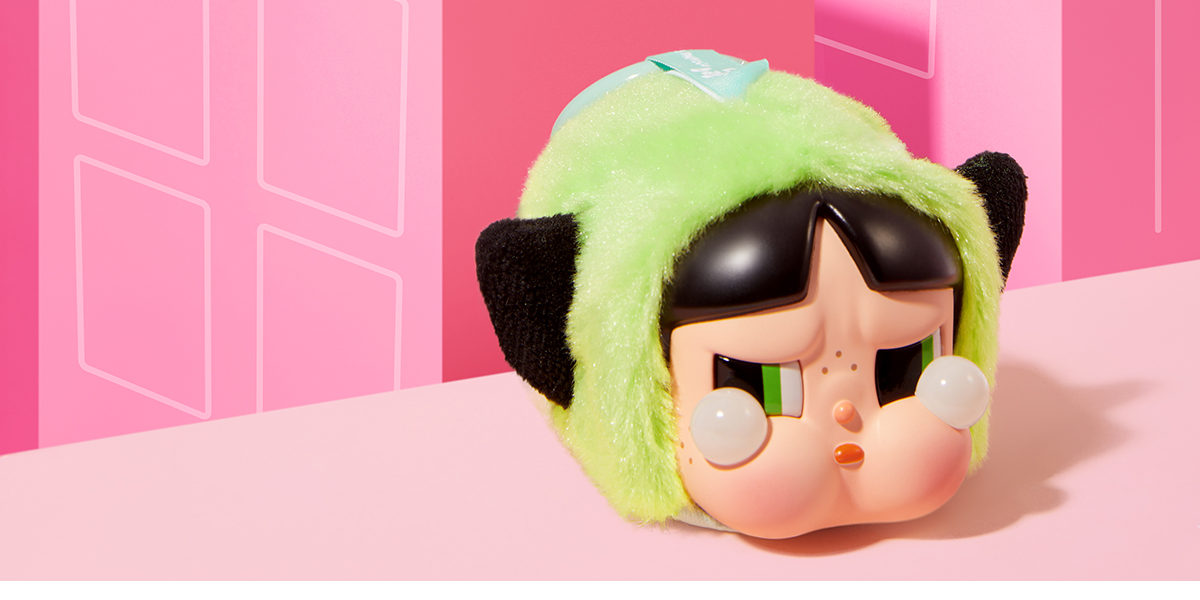 POP NOW:CRYBABY × Powerpuff Girls Series-Vinyl Face Plush Blind