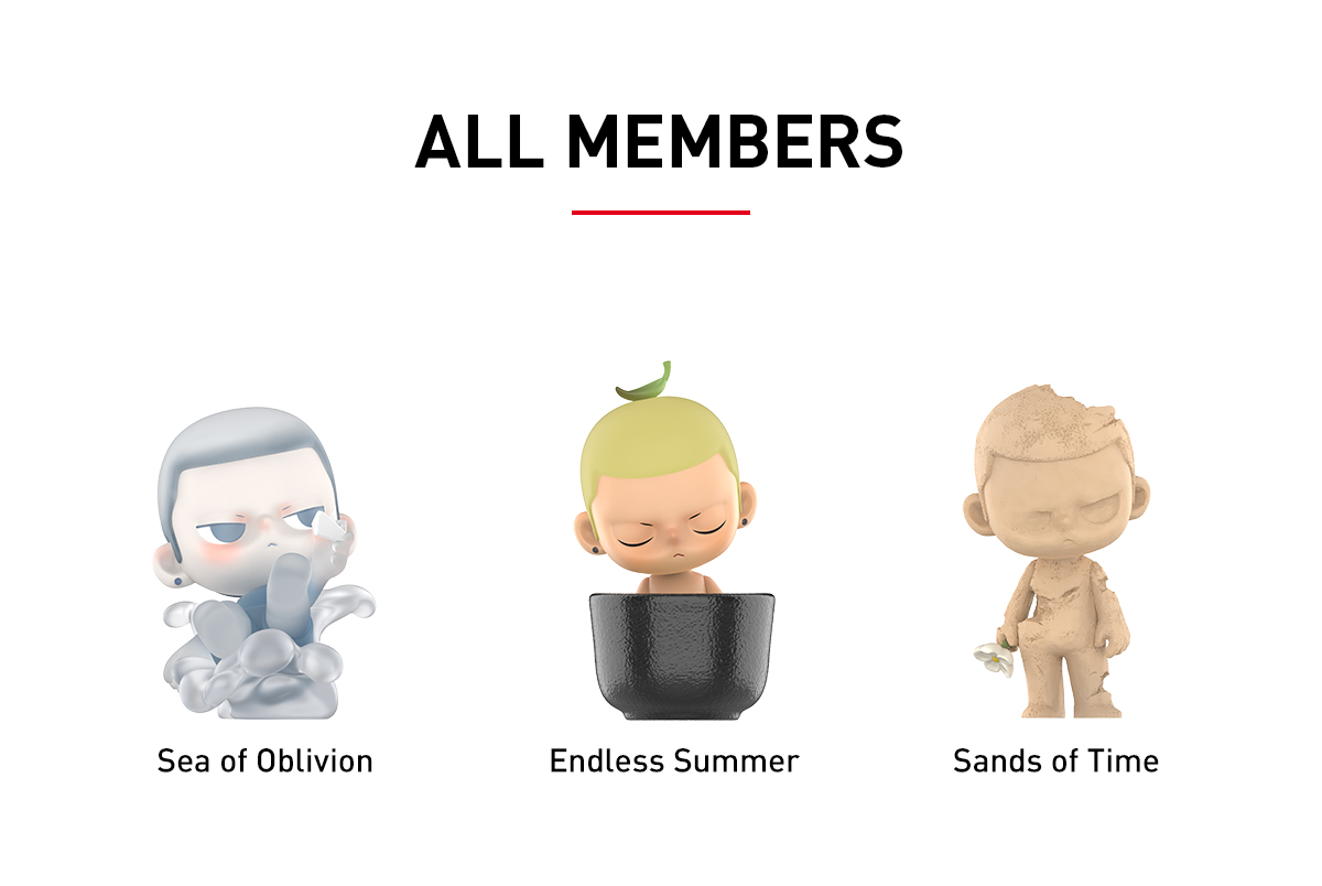 KUBO Breathing In Series Figures - POP MART (New Zealand)