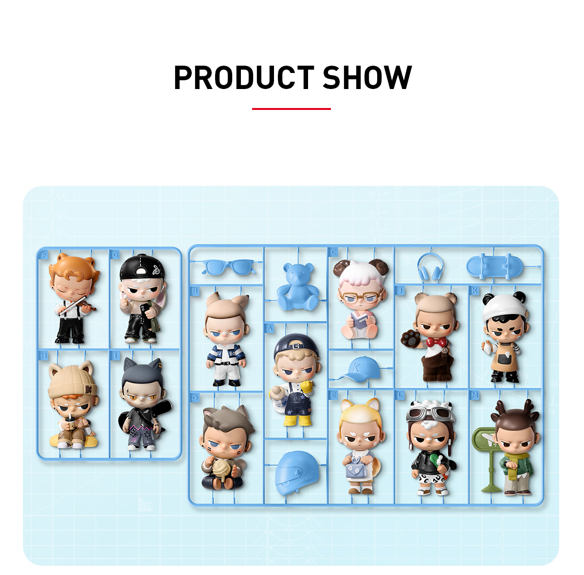 POP NOW:KUBO 24/7 YOU Series Figures - POP MART (Japan)