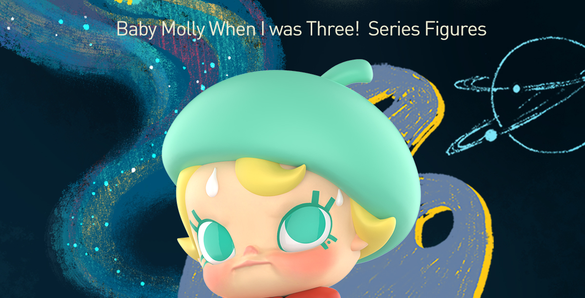 POP NOW:Baby Molly When I was Three！Series Figures - POP MART (Japan)