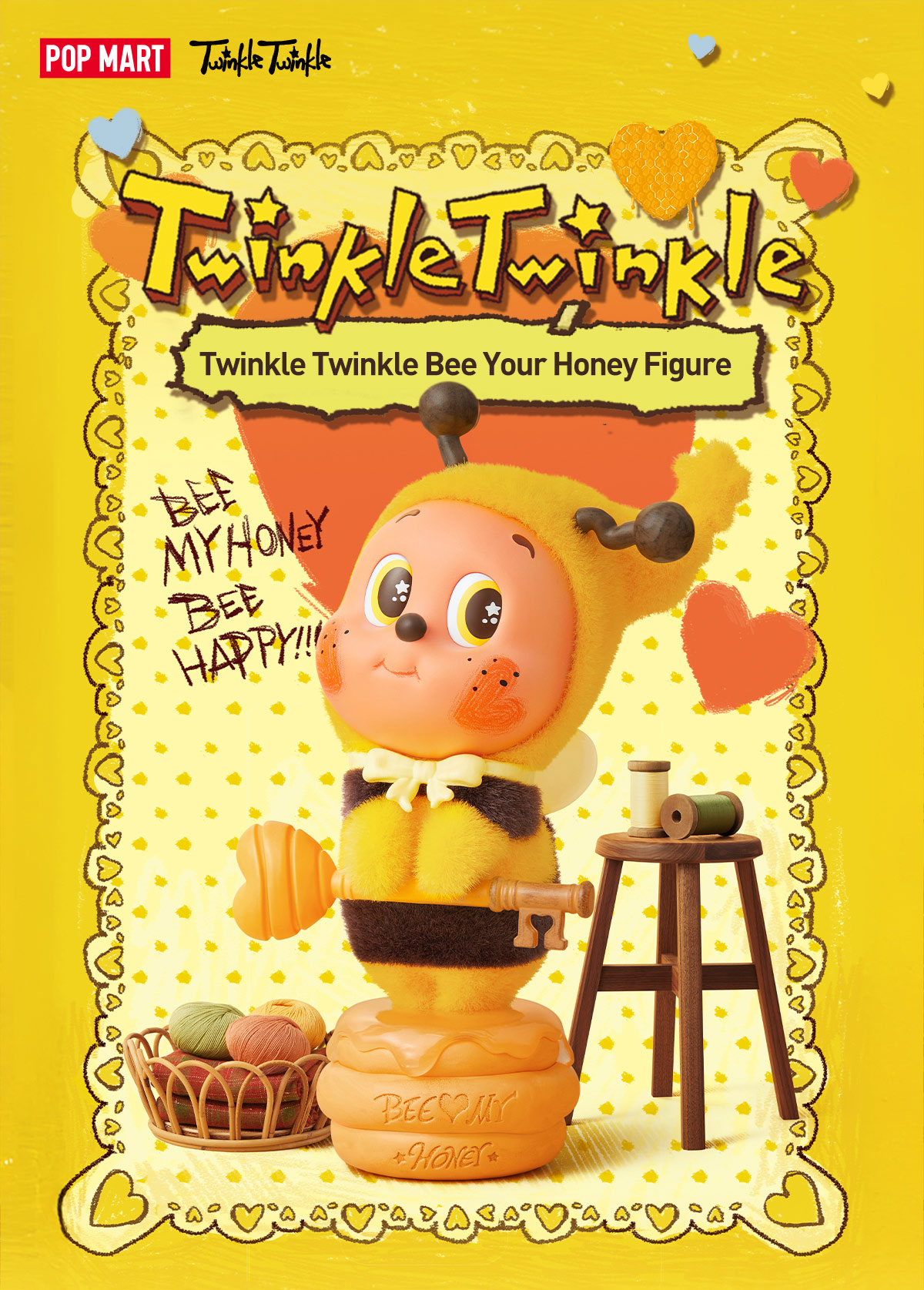 Twinkle Twinkle Bee Your Honey フィギュア TwinkleTwinkle Bee Your Honey Figure - POP MART (Japan)