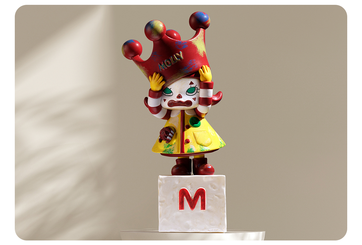 POP NOW:MOLLY Anniversary Statues Classical Retro 2 Series Figures