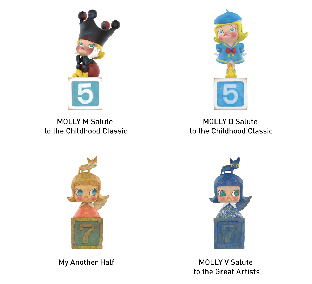 【一桁良番 003/199】POPMART モリー 箔押しサイン Voyage to Spring Series Figures - POP MART (United States)