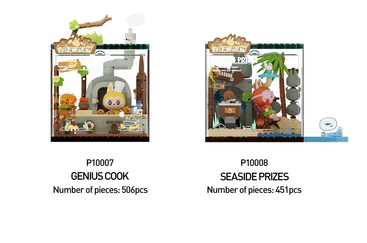 THE MONSTERS Forest Secret Base Series Blocks Wave II-Magical