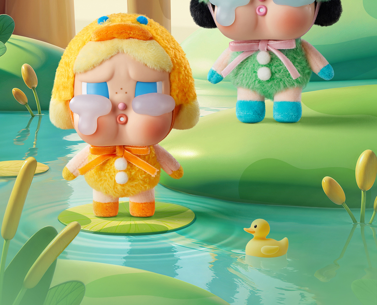 CRYBABY Crying Again シリーズ フェイス ぬいぐるみ POP MART CRYBABY Crying Again シリーズフェイスぬいぐるみ [アソート