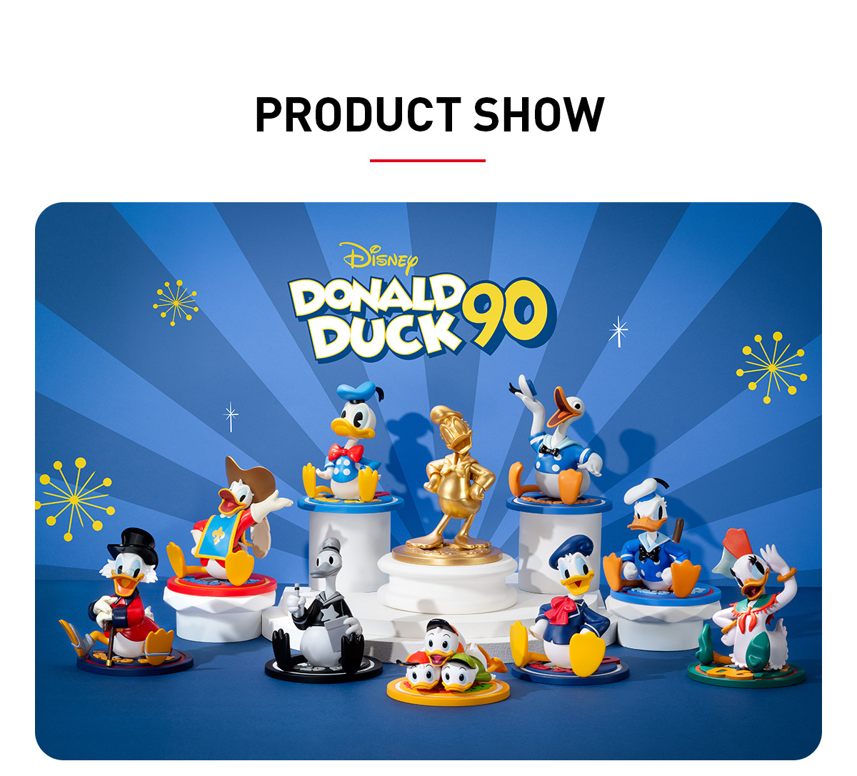 Disney Donald Duck 90th Anniversary Series Figures - POP
