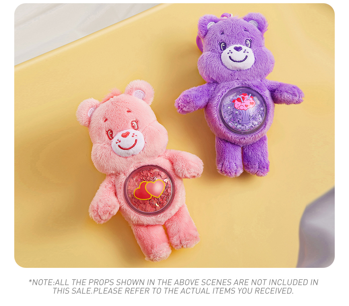 Care Bears Cozy Life Series-Quicksand Plush Pendant Blind