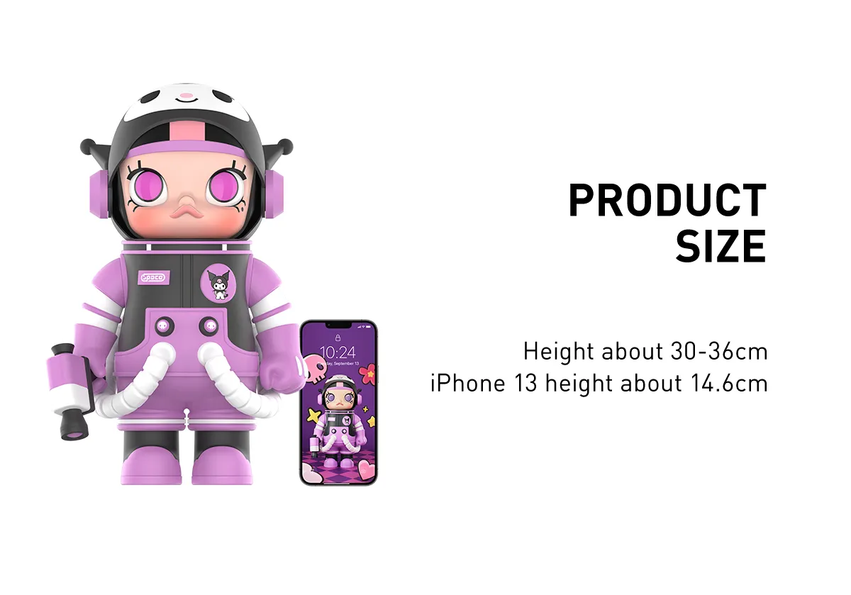 POP NOW:MEGA SPACE MOLLY 400% Sanrio Characters Series - POP MART 