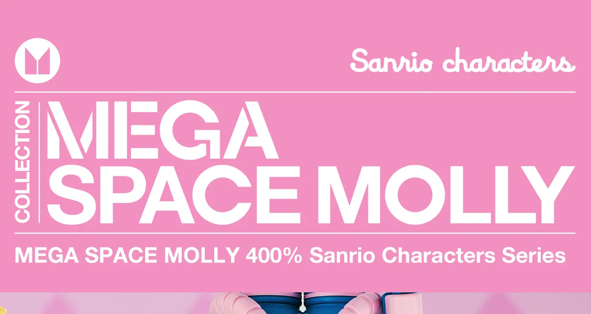 POP NOW:MEGA SPACE MOLLY 400% Sanrio Characters Series - POP MART 