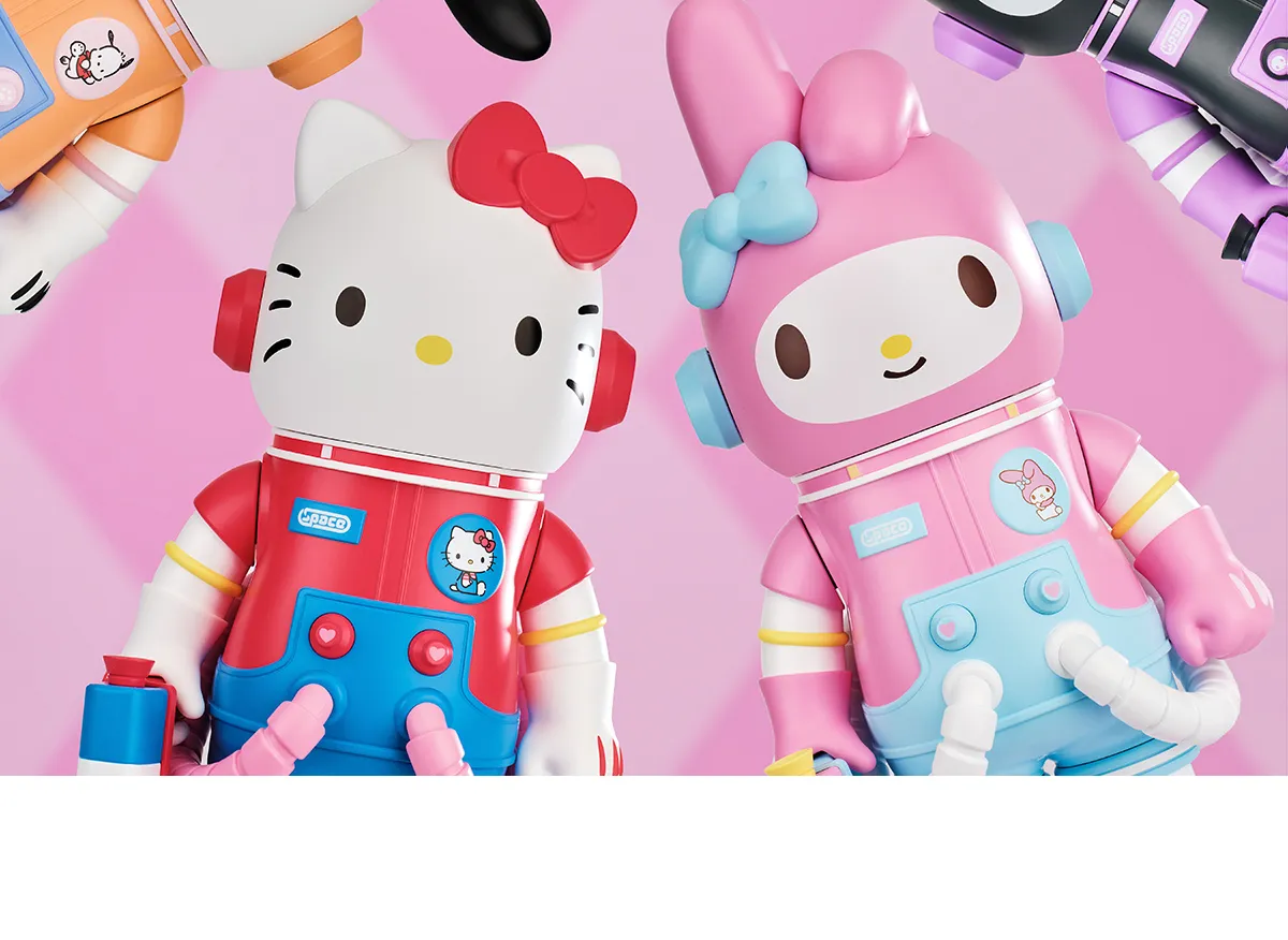 POP NOW:MEGA SPACE MOLLY 400% Sanrio Characters Series - POP MART 