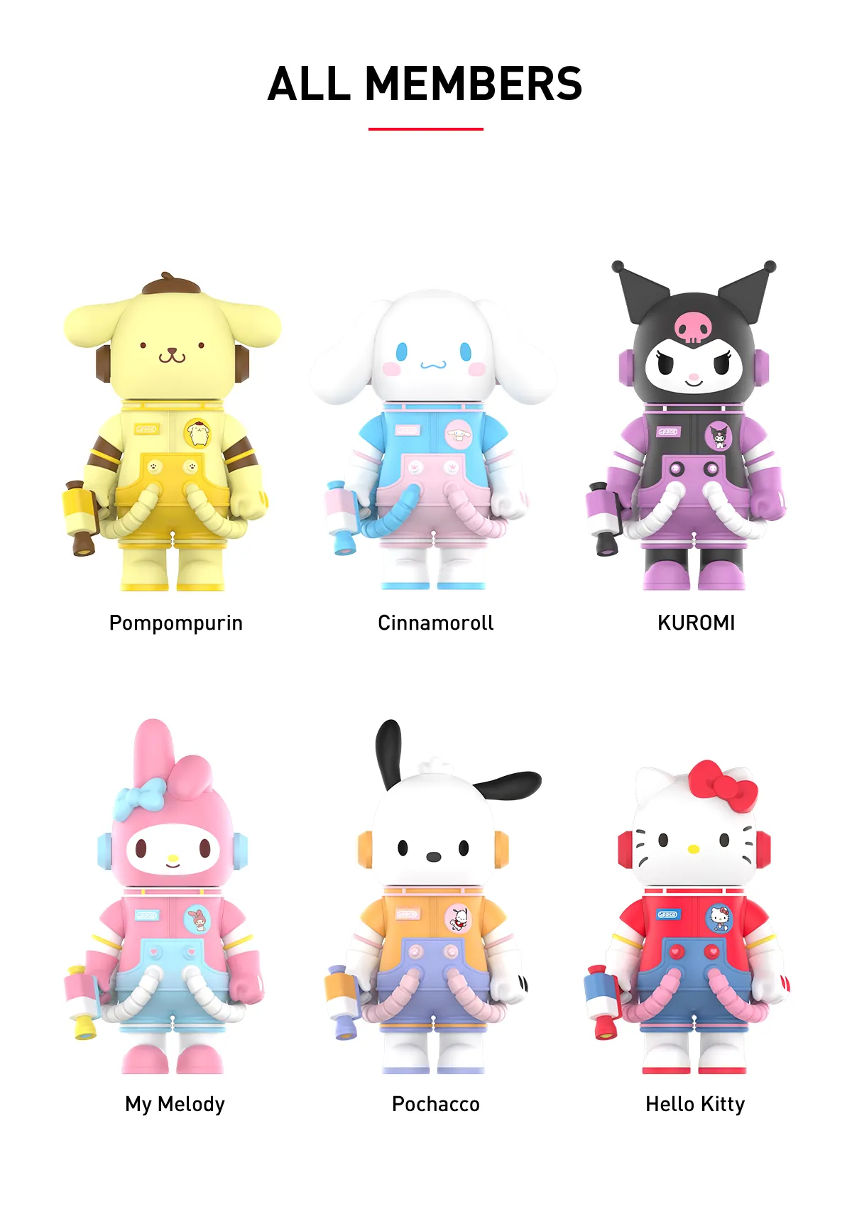 POP NOW:MEGA SPACE MOLLY 400% Sanrio Characters Series - POP MART 